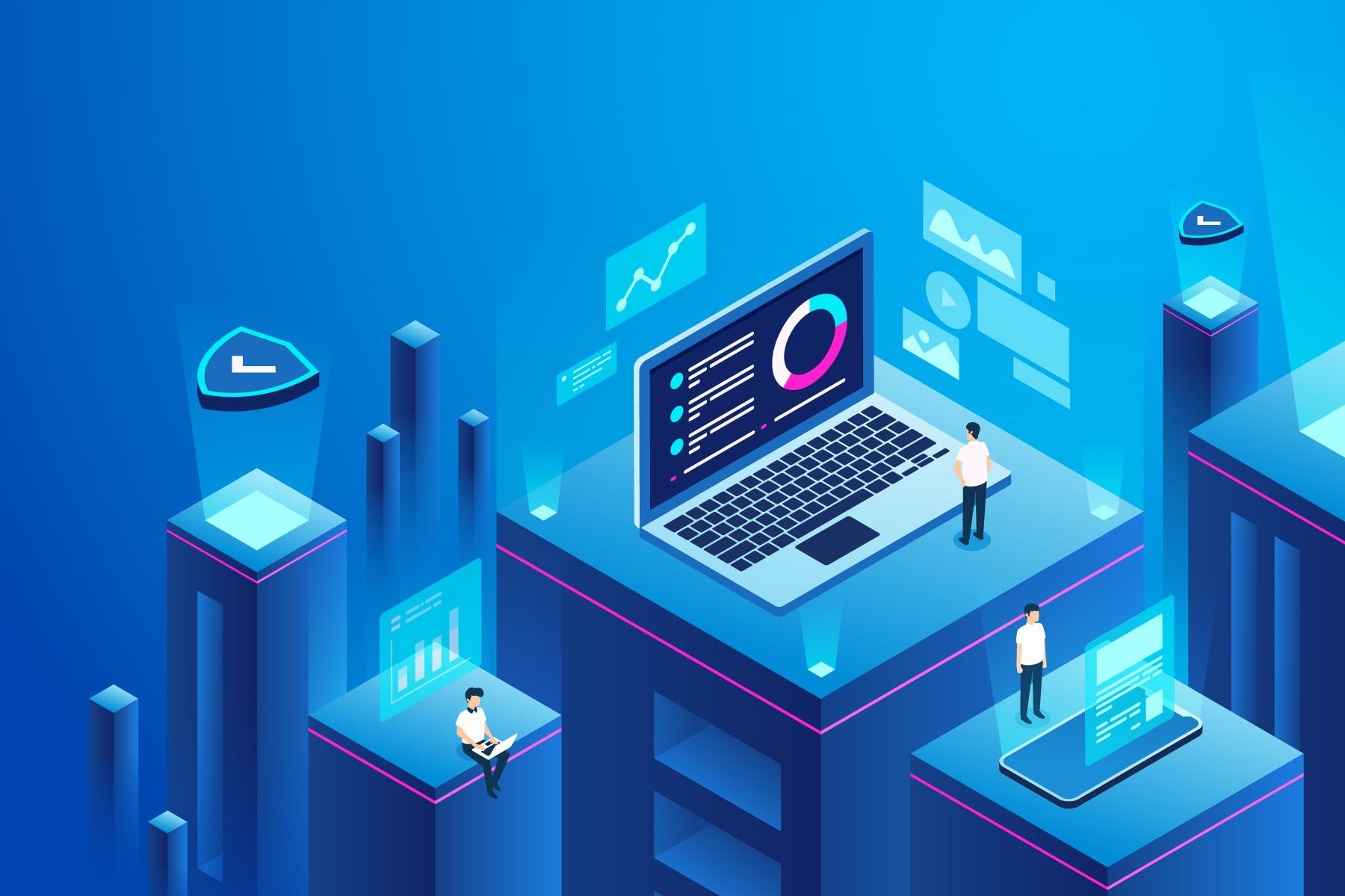 Conceptual image for bespoke application development